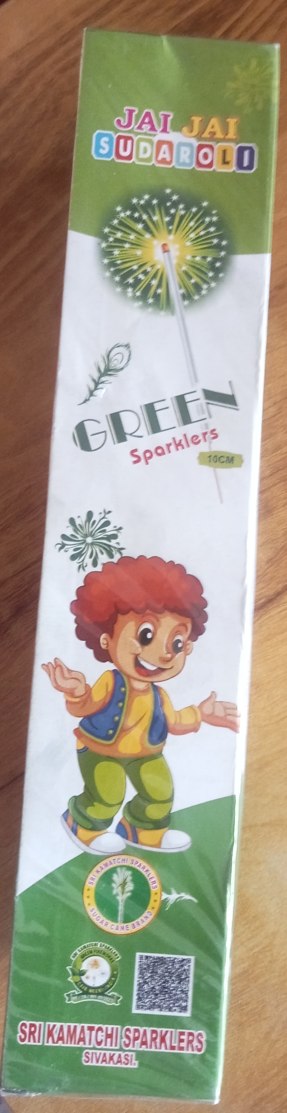 Green sparklers 